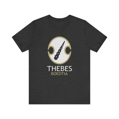 Thebes - Ancient Boeotia Greece - Boeotian Shield - Theban Sacred Band T-Shirt