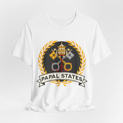 Papal States Heraldry - Papacy Coat of Arms T-Shirt