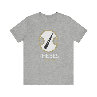 Thebes - Ancient Boeotia Greece - Boeotian Shield - Theban Sacred Band T-Shirt