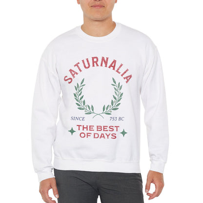 Saturnalia - Ancient Roman Holiday - The Best of Days - Santurnalia Unisex Heavy Blend™ Crewneck Sweatshirt