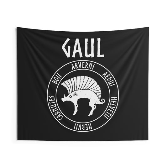 Gaul Ancient Tribes of Gaul Boar Symbol Indoor Wall Tapestry 60" x 50"