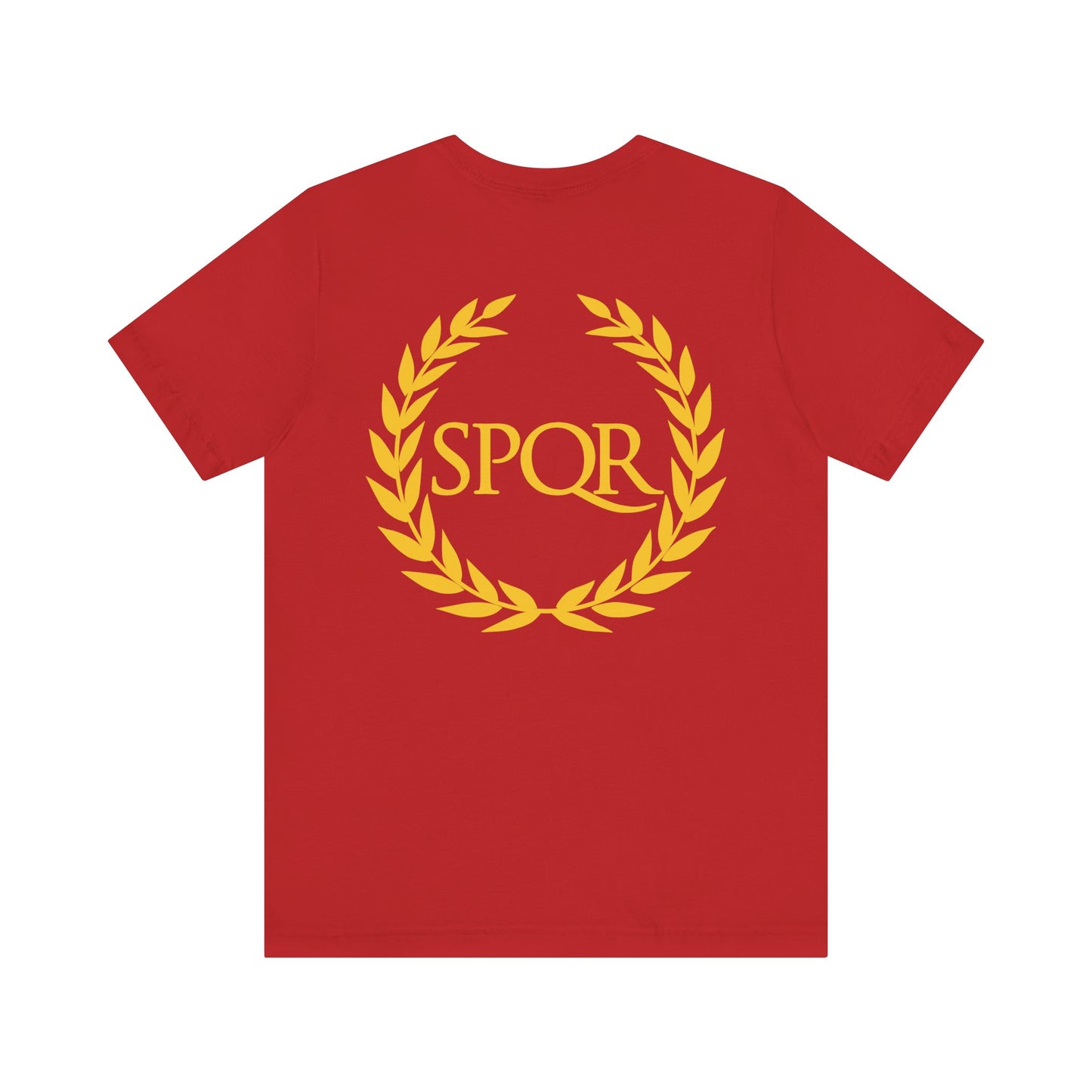 SPQR Roman Empire - Ancient Rome - Double Sided SPQR T-shirt