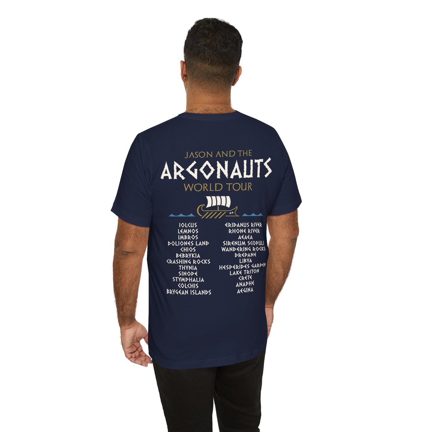 Argonauts World Tour - Ancient Greek Mythology - The Golden Fleece - The Journey of Jason and the Argonauts T-shirt