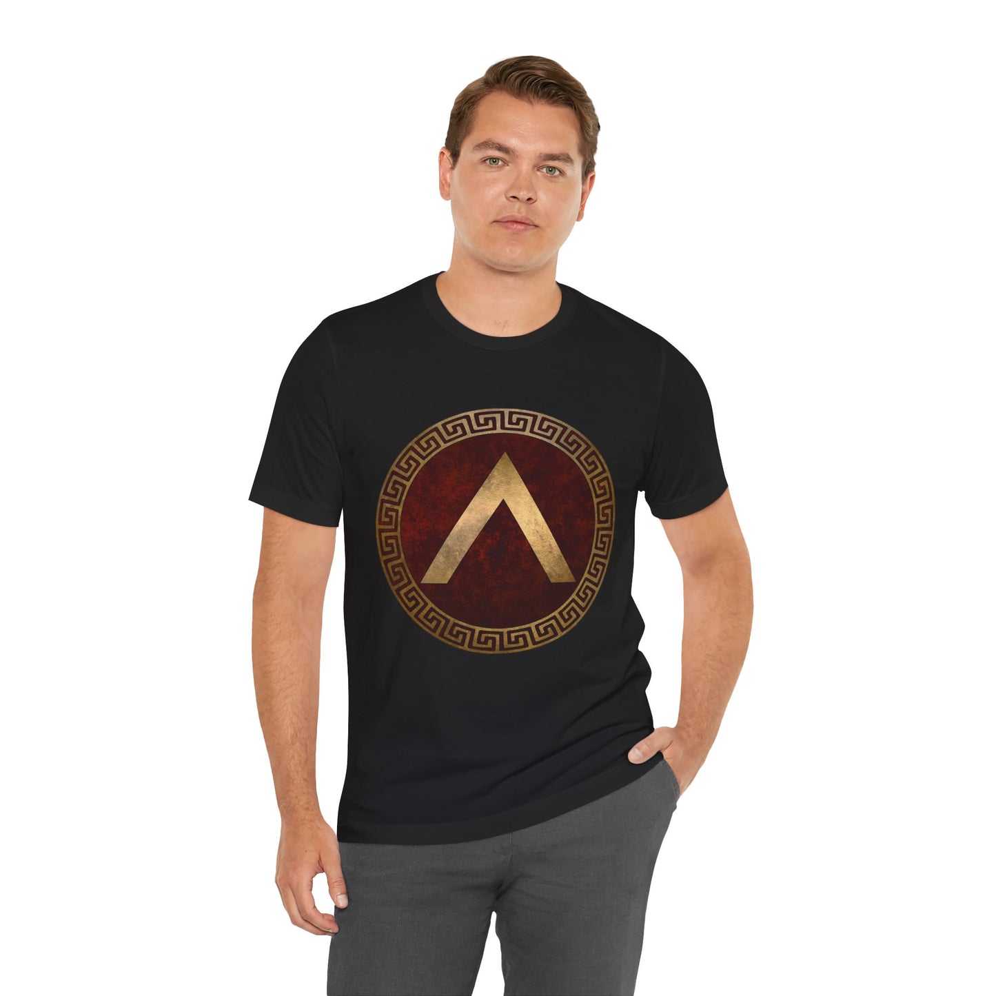 Spartan Shield Lacedaemonian Lambda of Ancient Sparta T-Shirt