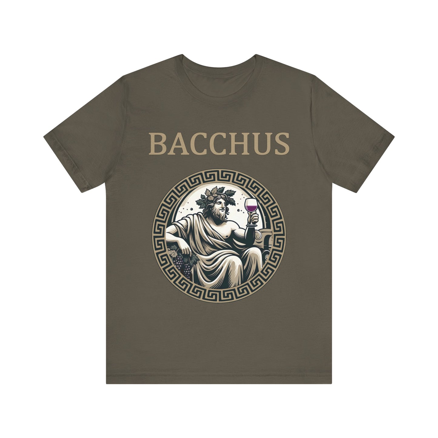 Bacchus Roman God of Wine, Madness and Festivals T-Shirt