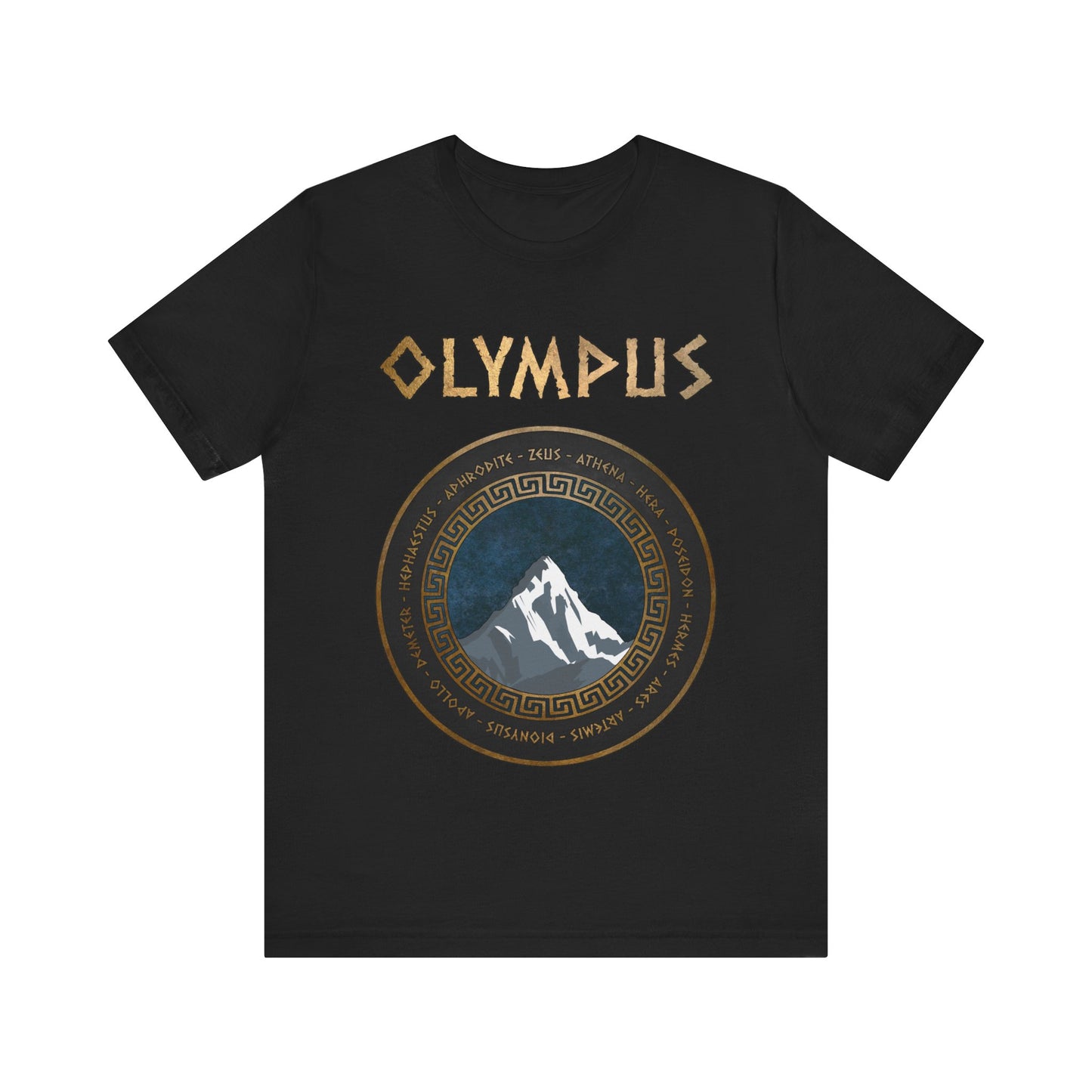 The Twelve Olympians Greek Gods and Goddesses - Mount Olympus T-Shirt