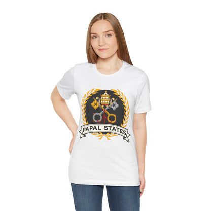 Papal States Heraldry - Papacy Coat of Arms T-Shirt