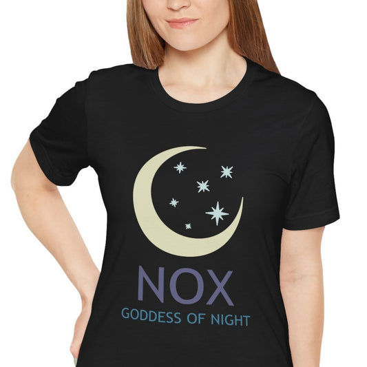 Nox Ancient Roman Goddess of Night -  Nox T-Shirt