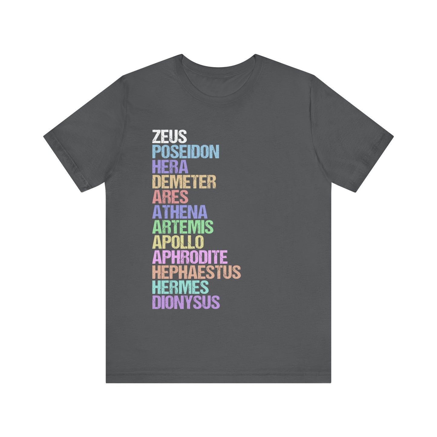 The Twelve Olympians - Greek Gods and Goddesses - Greek Mythology T-shirt