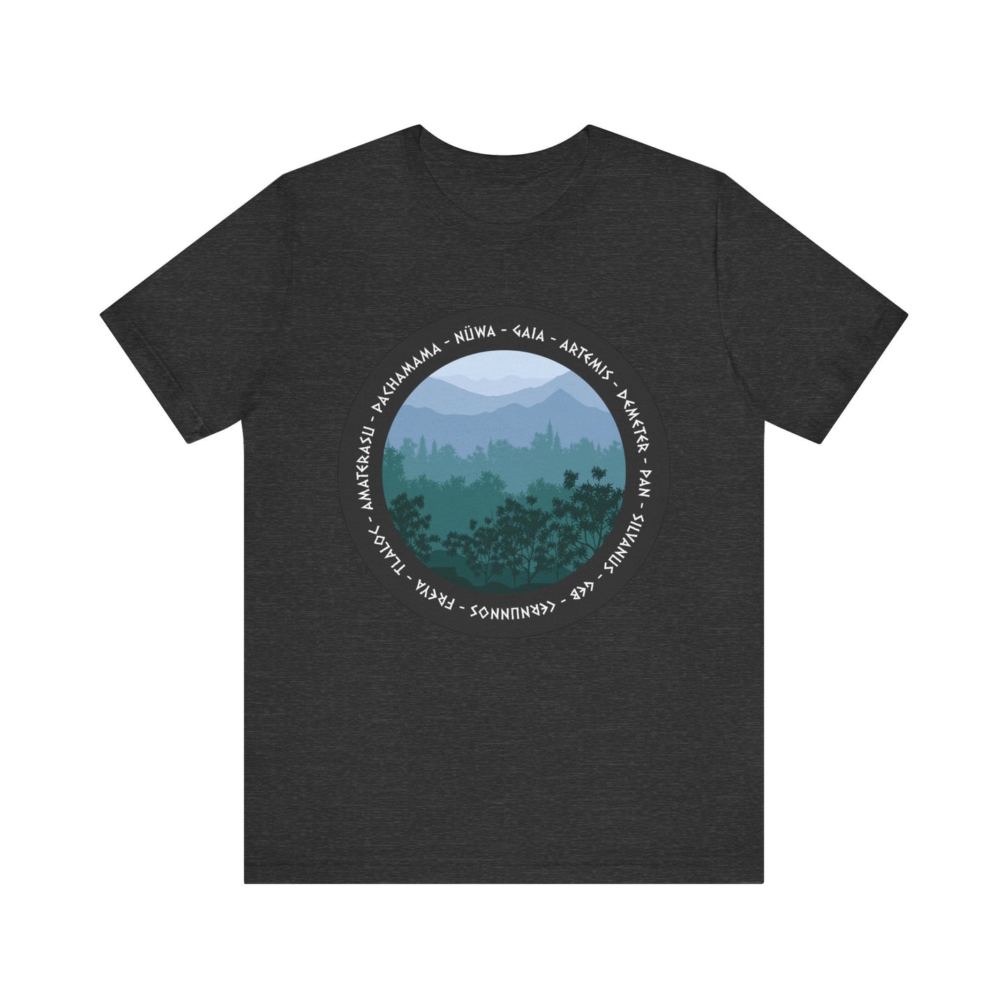 Ancient Gods and Goddesses of Nature, Beasts and the Wilds - Ancient Mythology T-shirt