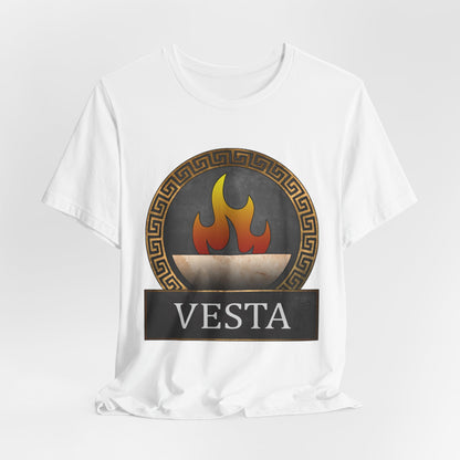 Vesta Roman Goddess of Hearth and Home Symbol  - Roman Mythology T-shirt