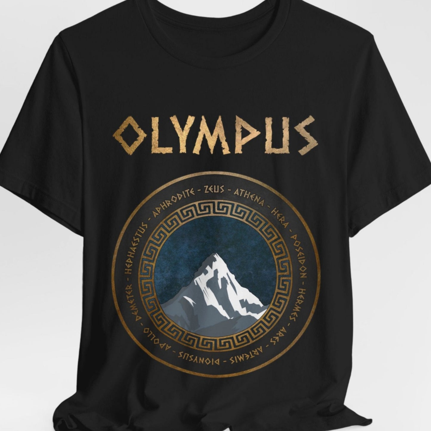 The Twelve Olympians Greek Gods and Goddesses - Mount Olympus T-Shirt