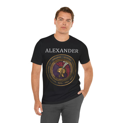 Alexander the Great Famous Battles Ancient Greek History T-shirt