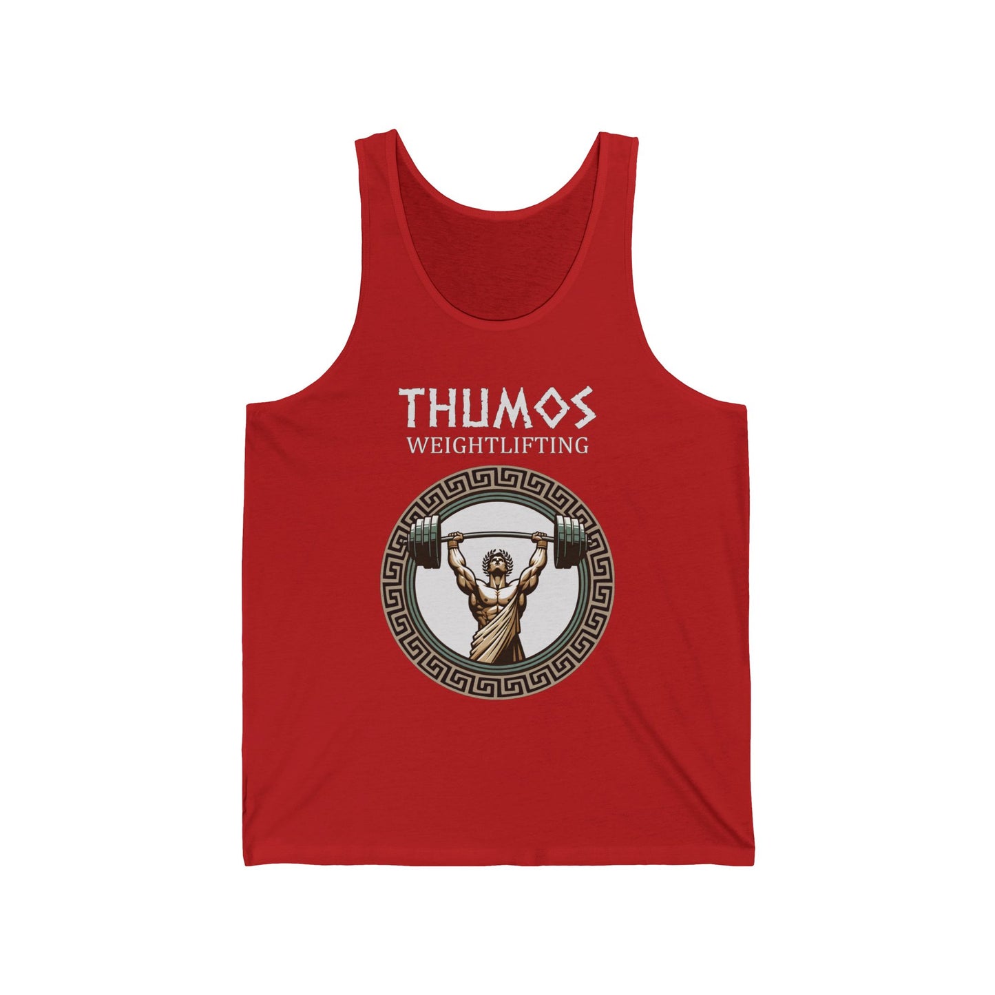 Themos Weightlifting Unisex Jersey Tank Top