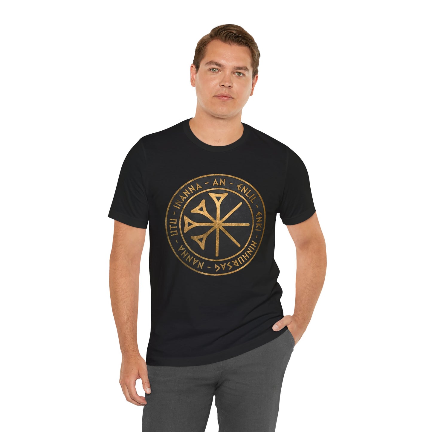 Sumer Ancient Gods and Goddess - Seven Gods Who Decree T-shirt