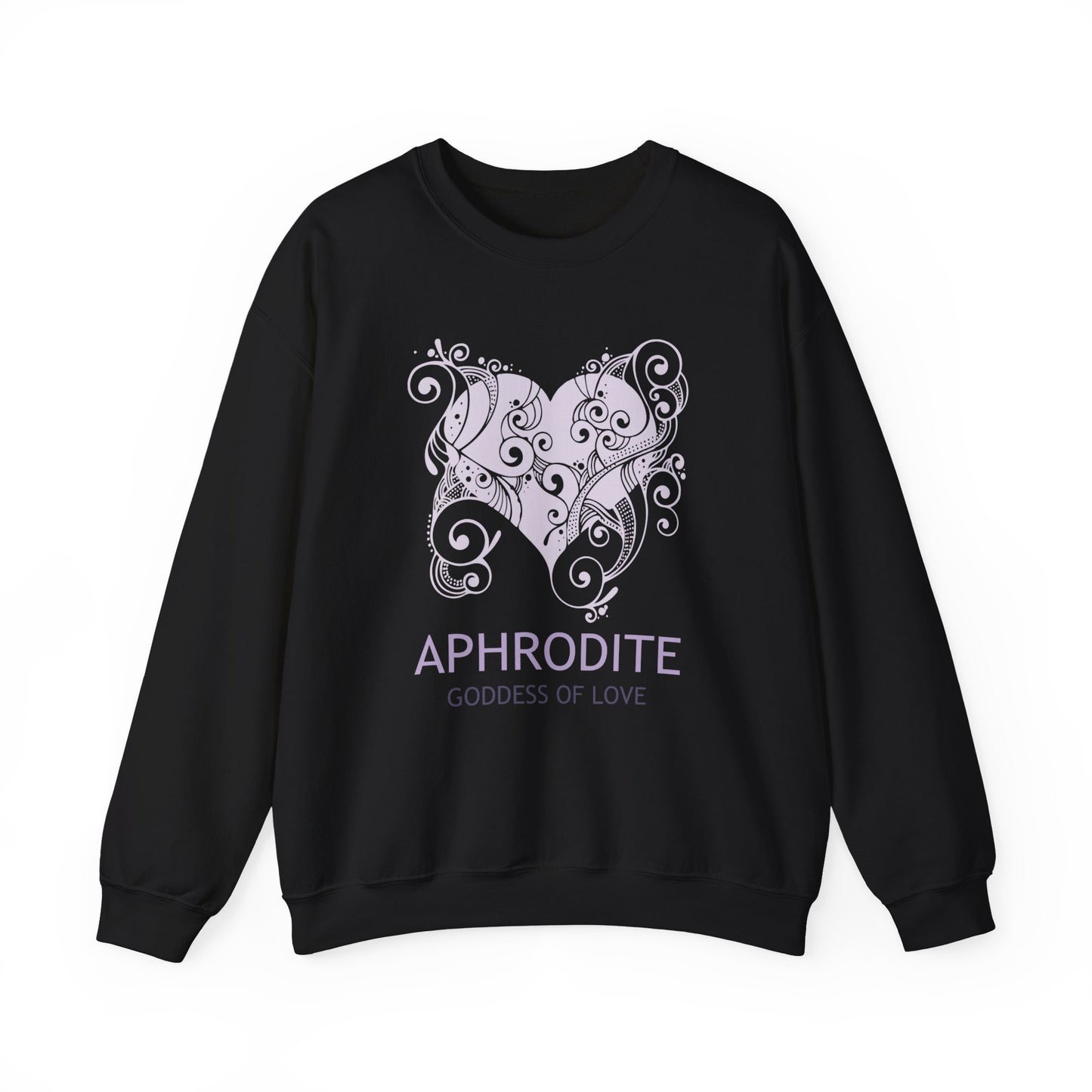 Aphrodite Greek Goddess of Love - Ancient Greek Goddess Aphrodite Unisex Heavy Blend™ Crewneck Sweatshirt