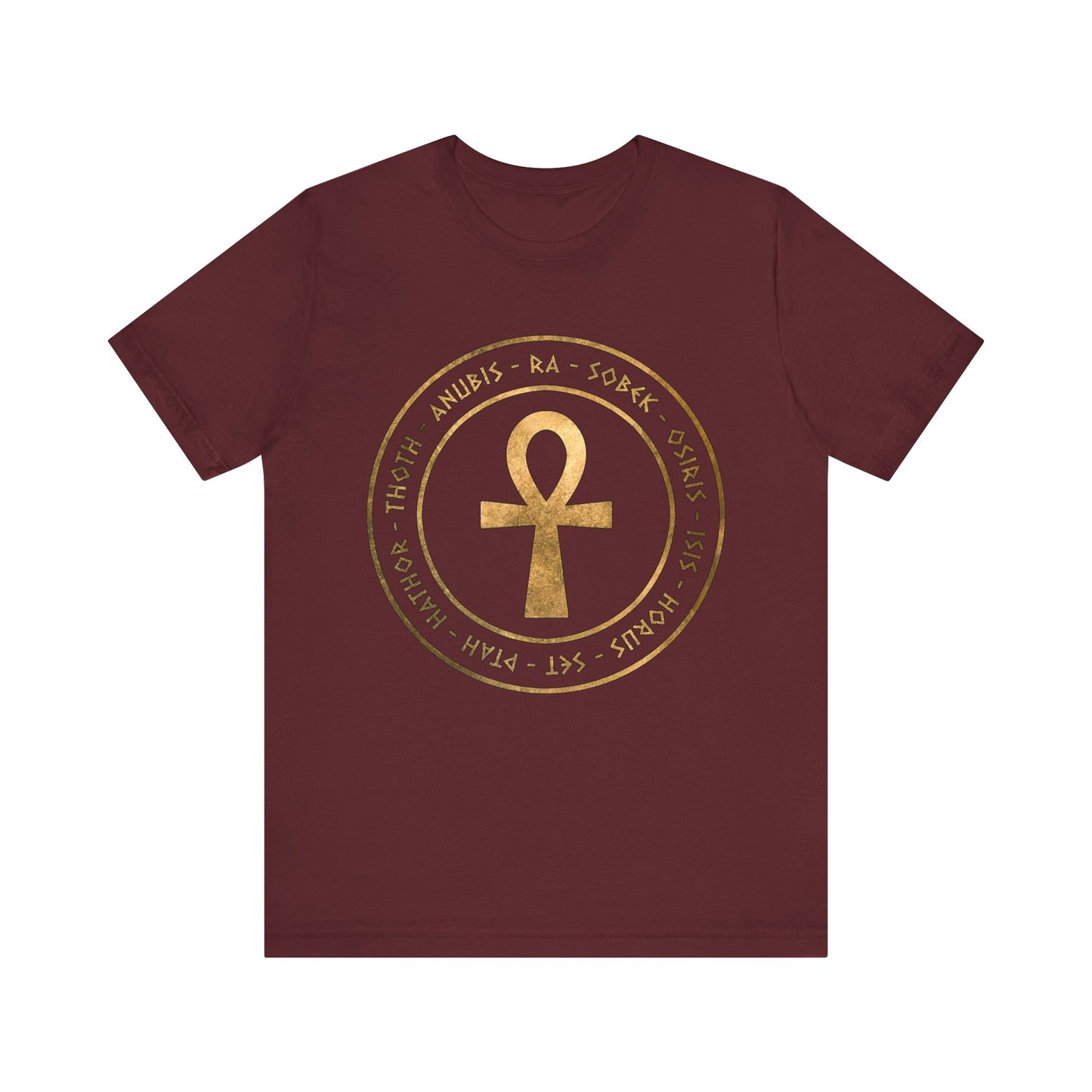 Egyptian Gods the Ancient Gods of Egypt Ankh T-Shirt