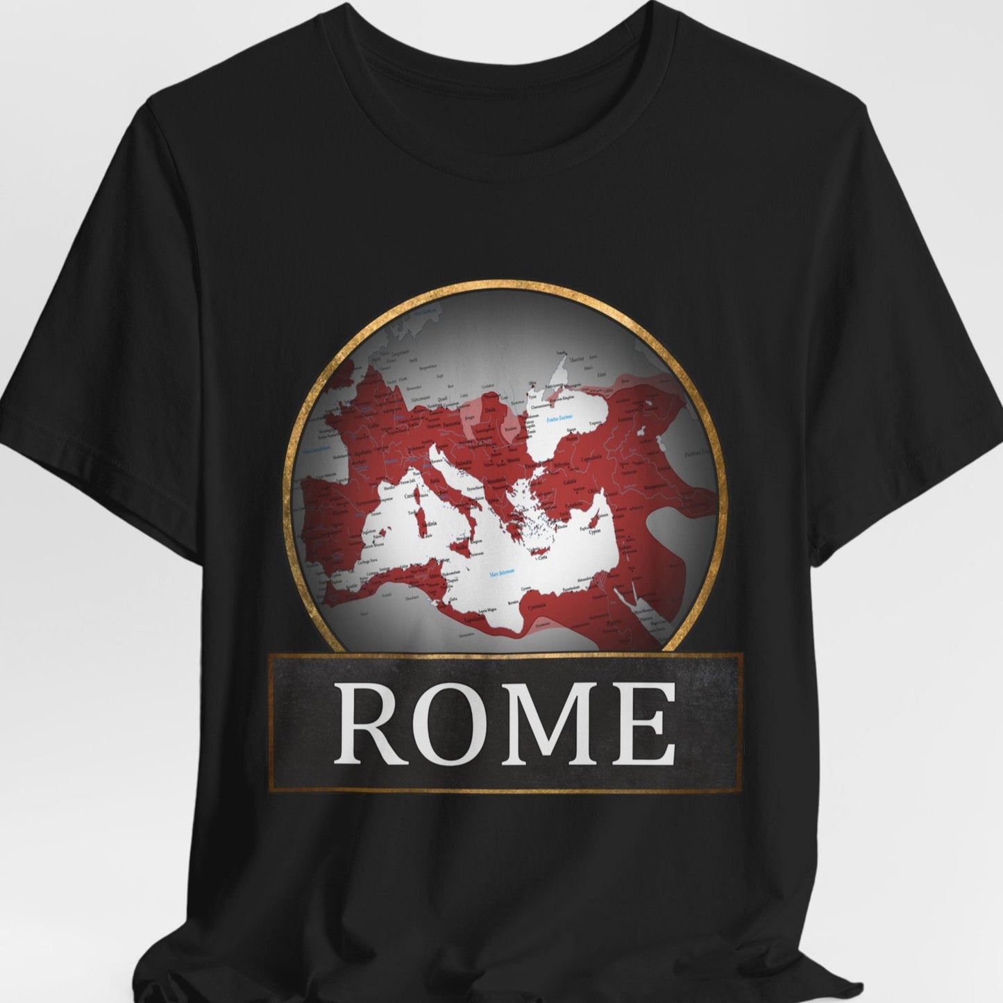 The Roman Empire - Territories, Provinces and Cities of the Roman Empire T-Shirt