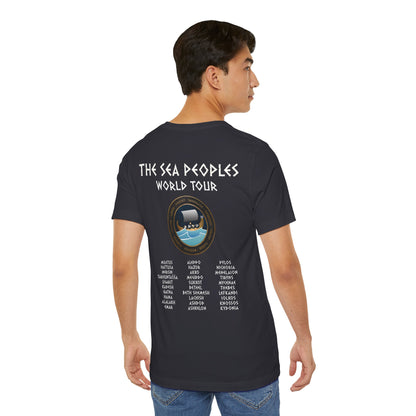 Sea Peoples World Tour - Bronze Age History Meme - Funny History Double Sided T-shirt