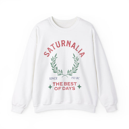 Saturnalia - Ancient Roman Holiday - The Best of Days - Santurnalia Unisex Heavy Blend™ Crewneck Sweatshirt