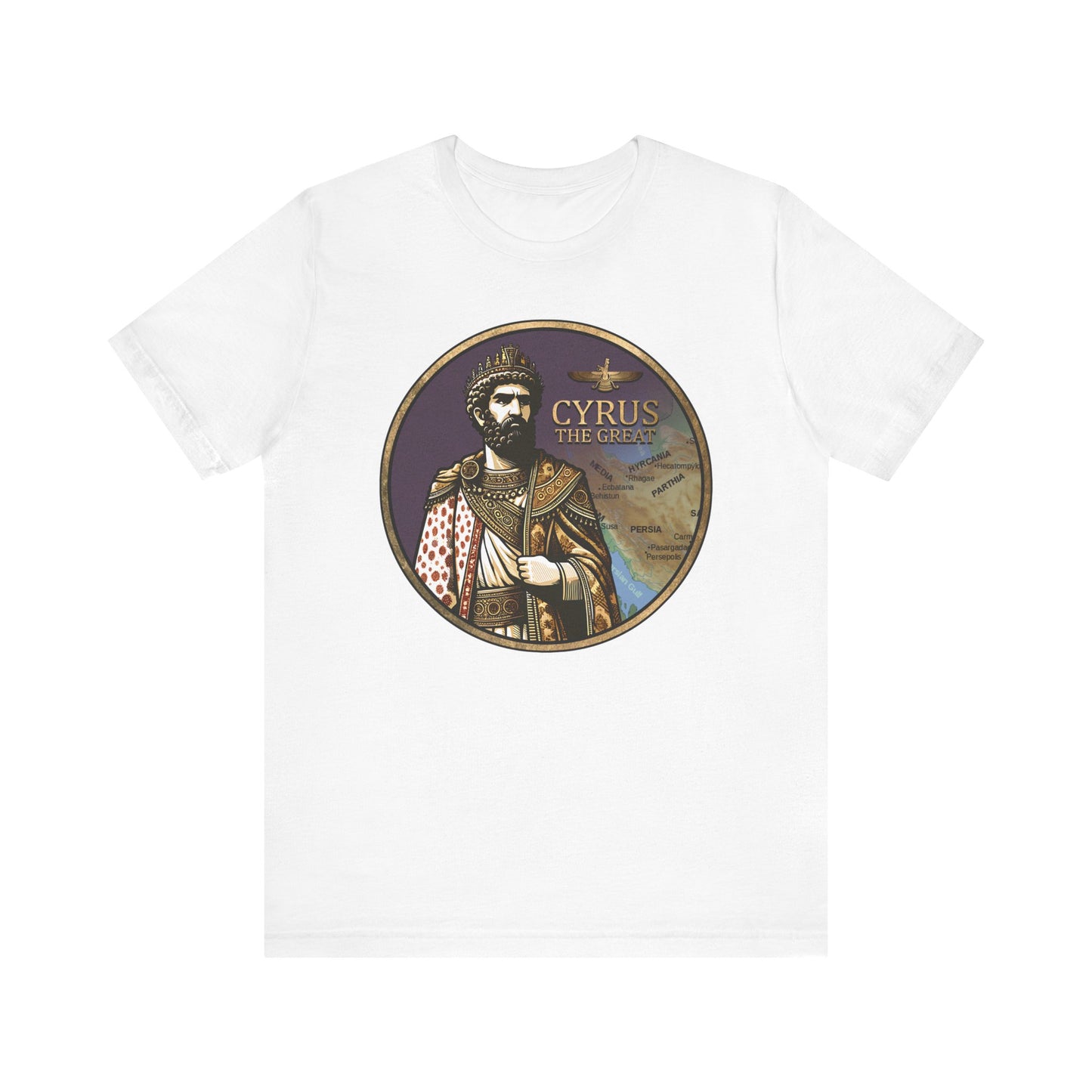 Cyrus the Great - The Great King of Persia - Achaemenid Empire T-Shirt