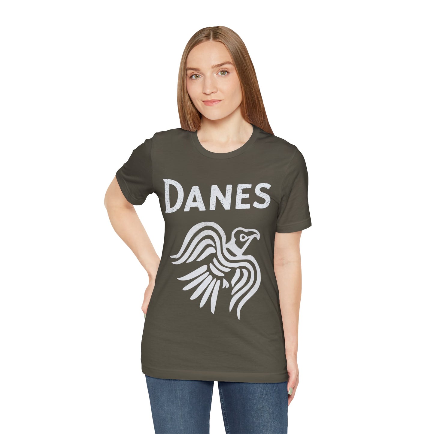 Danes Symbol - Odin's Raven - Viking History Danes T-shirt