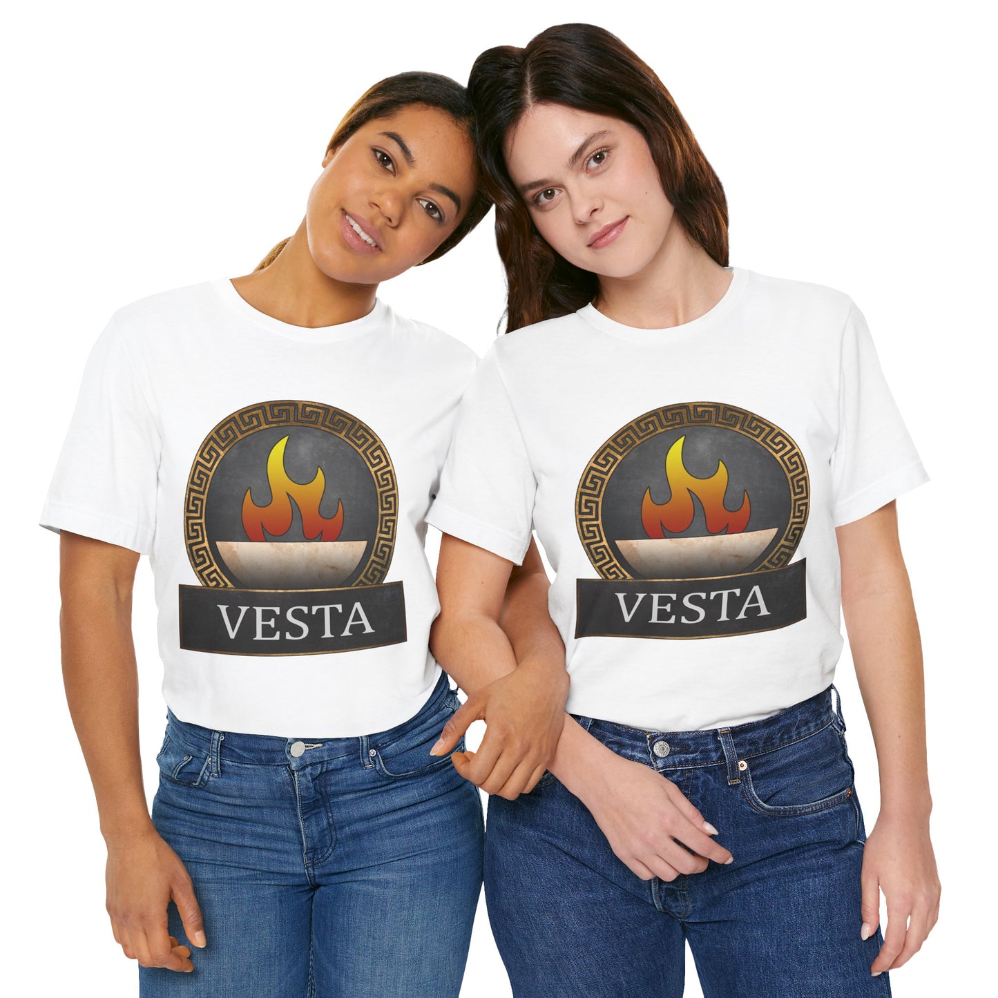 Vesta Roman Goddess of Hearth and Home Symbol  - Roman Mythology T-shirt