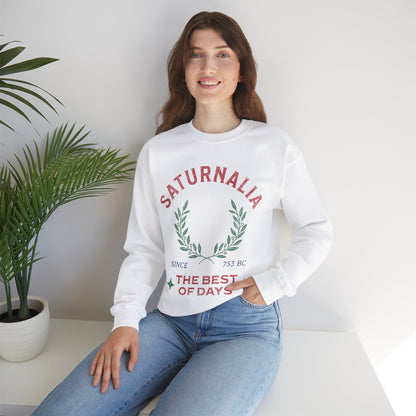 Saturnalia - Ancient Roman Holiday - The Best of Days - Santurnalia Unisex Heavy Blend™ Crewneck Sweatshirt