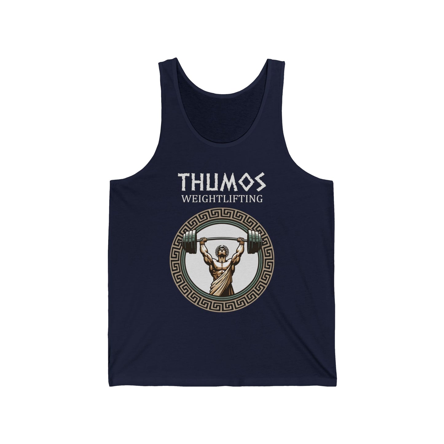 Themos Weightlifting Unisex Jersey Tank Top