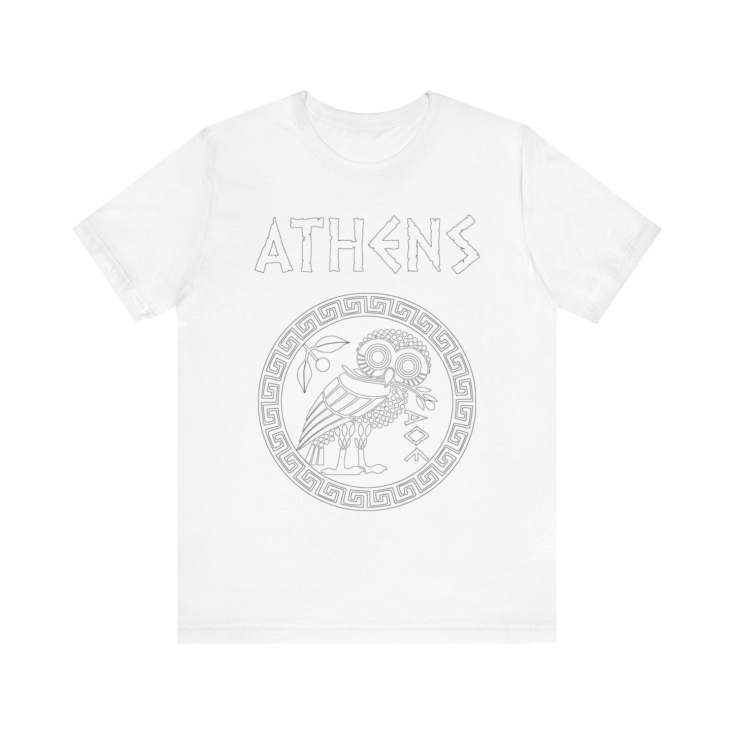 Athens Owl Symbol of Athena T-Shirt