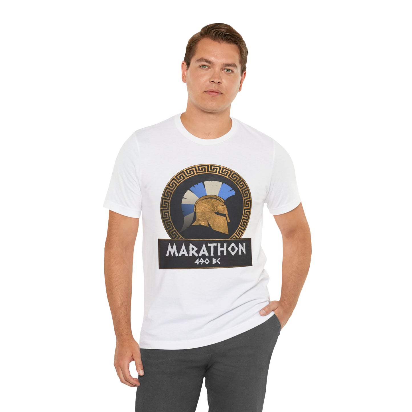 Battle of Marathon - The Persian Wars - Athenian Hoplite T-shirt