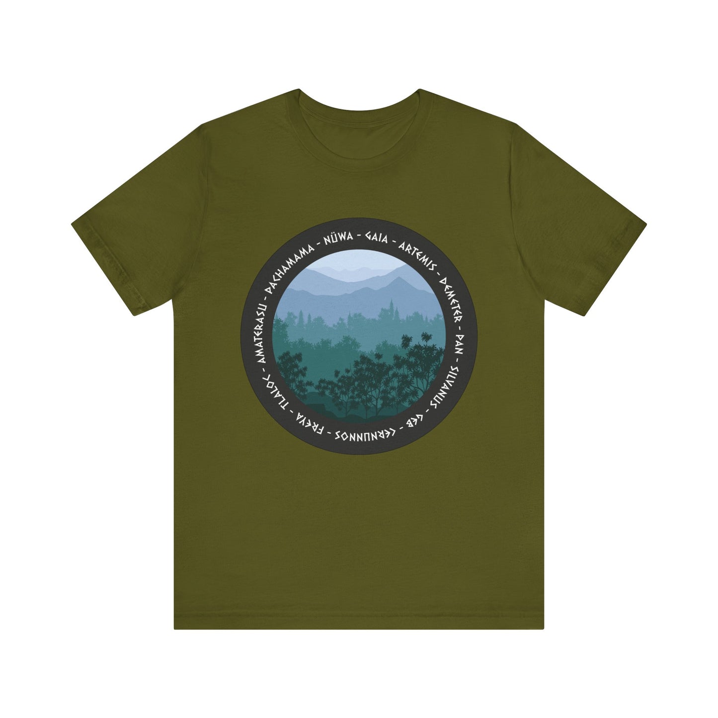 Ancient Gods and Goddesses of Nature, Beasts and the Wilds - Ancient Mythology T-shirt