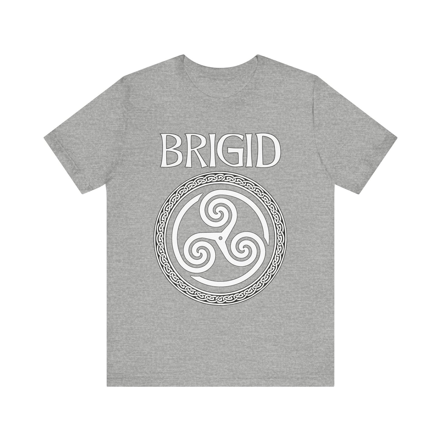 Brigid Celtic Goddess Triskelion Symbol T-Shirt