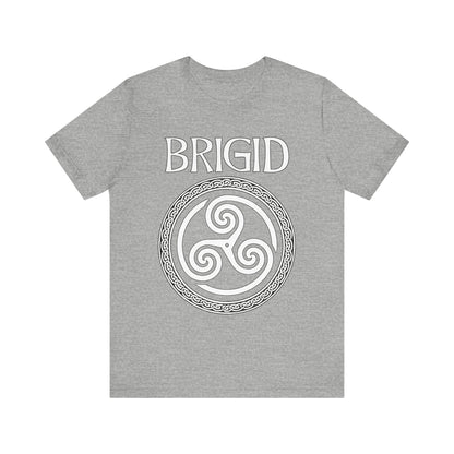 Brigid Celtic Goddess Triskelion Symbol T-Shirt