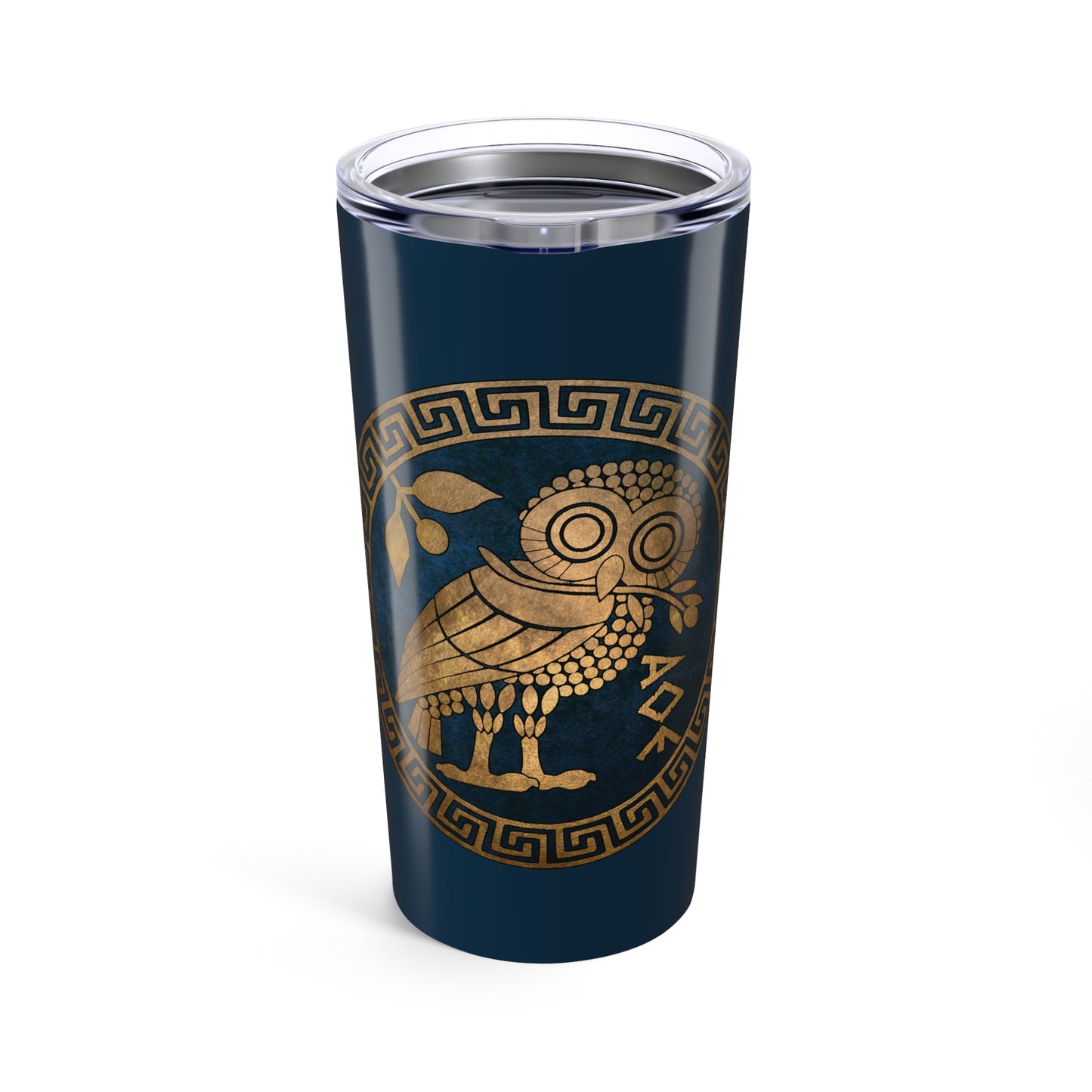 Athens Athenian Owl Symbol of Greek Goddess Athena Tumbler 20oz