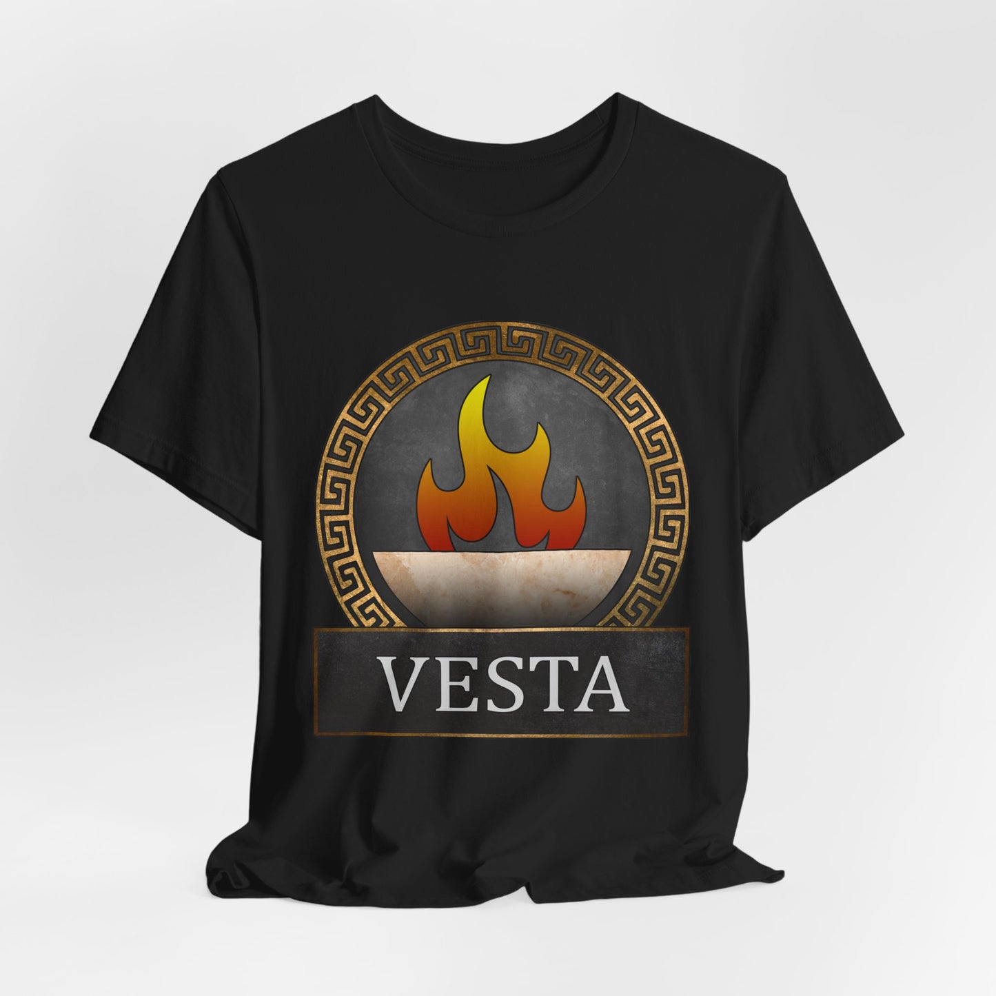 Vesta Roman Goddess of Hearth and Home Symbol  - Roman Mythology T-shirt