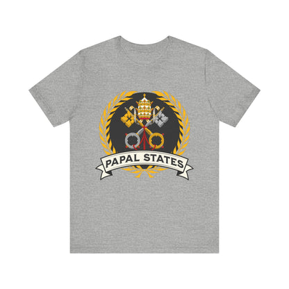 Papal States Heraldry - Papacy Coat of Arms T-Shirt