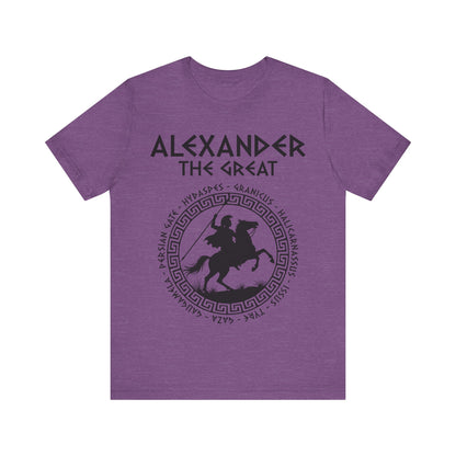 Alexander the Great - King of Macedon - Alexander and Bucephalus T-shirt