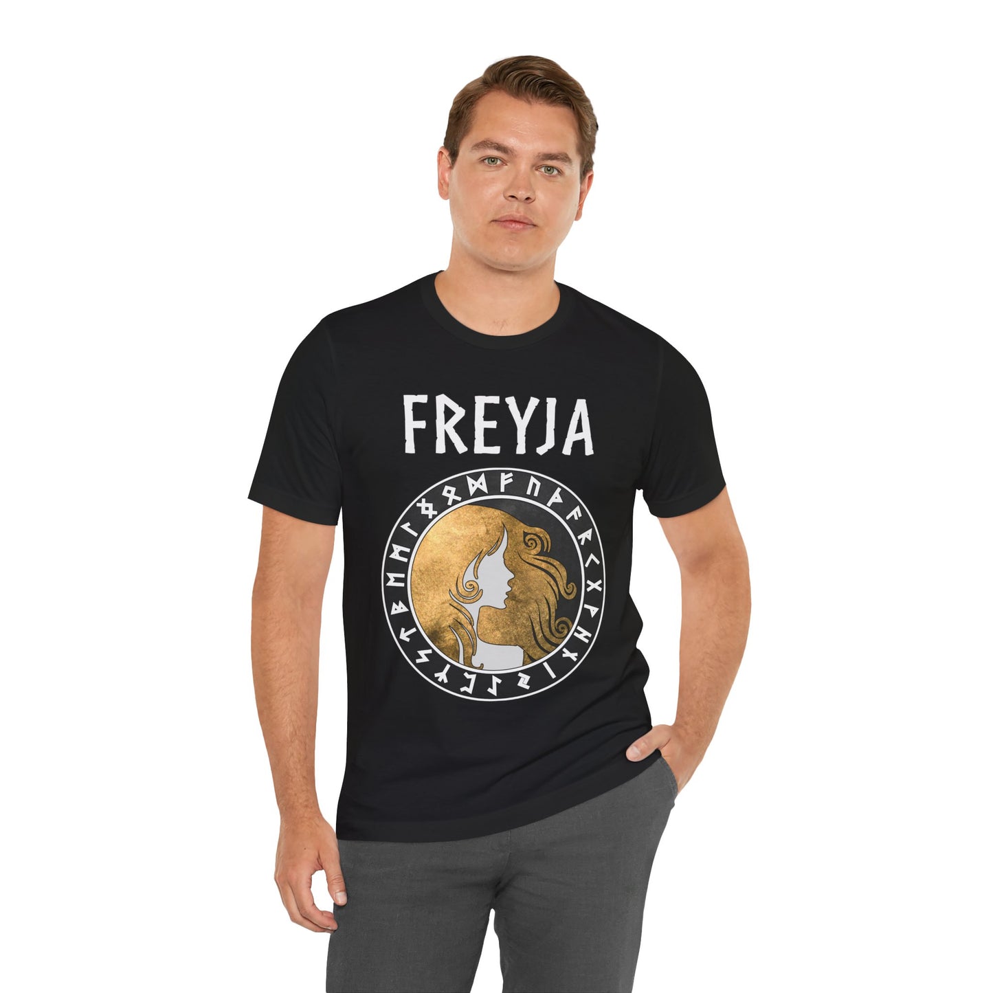 Freyja Norse Goddess of Love, Battle and Fertility Symbol T-shirt