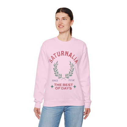 Saturnalia - Ancient Roman Holiday - The Best of Days - Santurnalia Unisex Heavy Blend™ Crewneck Sweatshirt