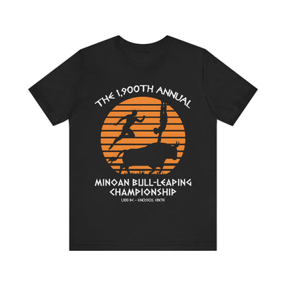 Minoan Bull-Leaping Championship - Funny Ancient History Minoans T-shirt