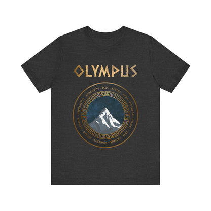 The Twelve Olympians Greek Gods and Goddesses - Mount Olympus T-Shirt