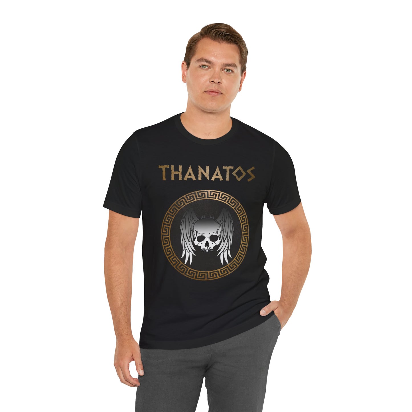 Thanatos Ancient Greek God T-Shirt