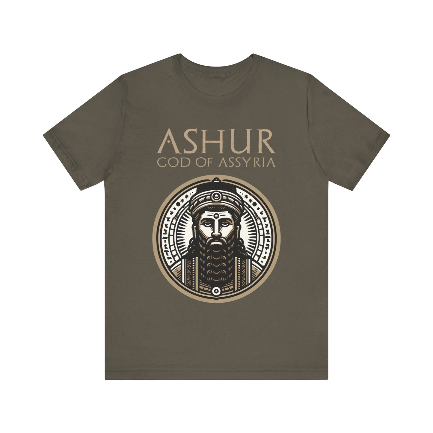 Ashur God of Assyria - Ancient Assyrian Mythology T-shirt