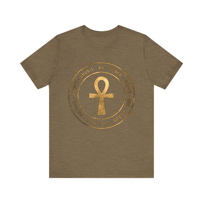 Egyptian Gods the Ancient Gods of Egypt Ankh T-Shirt