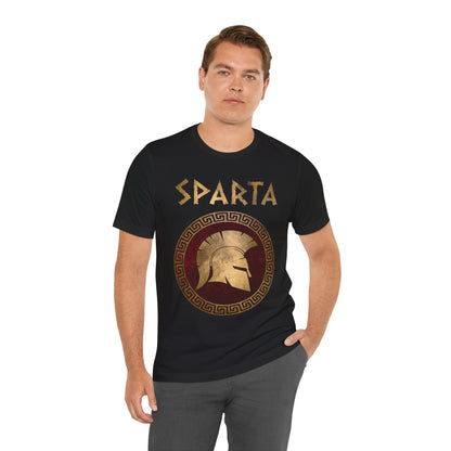 Sparta - Corinthian Helmet Symbol - Lacedaemonian Spartans T-shirt