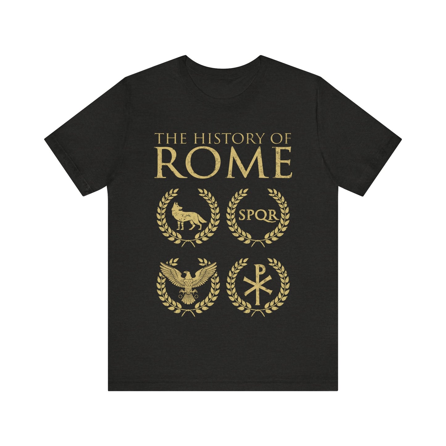 The History of Rome Founding to Fall - Ancient Roman History T-shirt