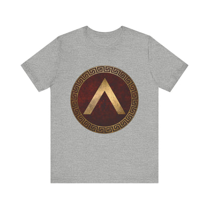 Spartan Shield Lacedaemonian Lambda of Ancient Sparta T-Shirt