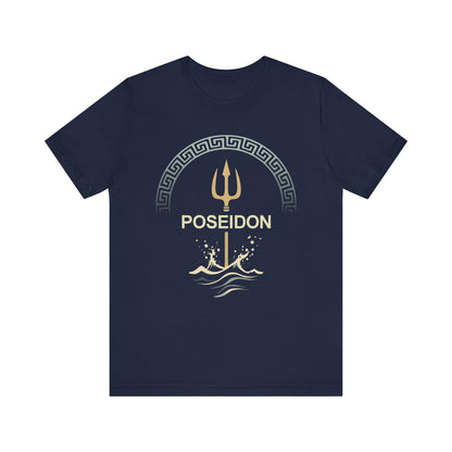 Poseidon Ancient Greek God of the Sea - Trident of Poseidon T-shirt