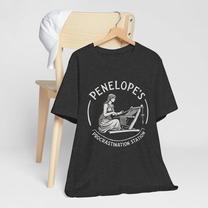 Penelope's Procrastination Station - The Odyssey - Funny Greek Mythology T-shirt